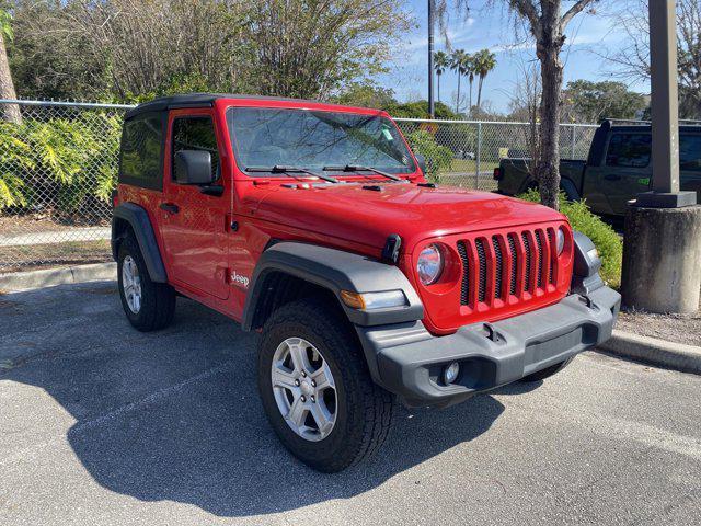 used 2020 Jeep Wrangler car, priced at $19,953