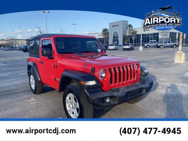 used 2020 Jeep Wrangler car, priced at $19,353