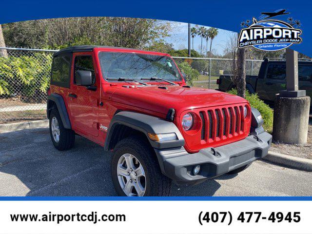 used 2020 Jeep Wrangler car, priced at $19,953