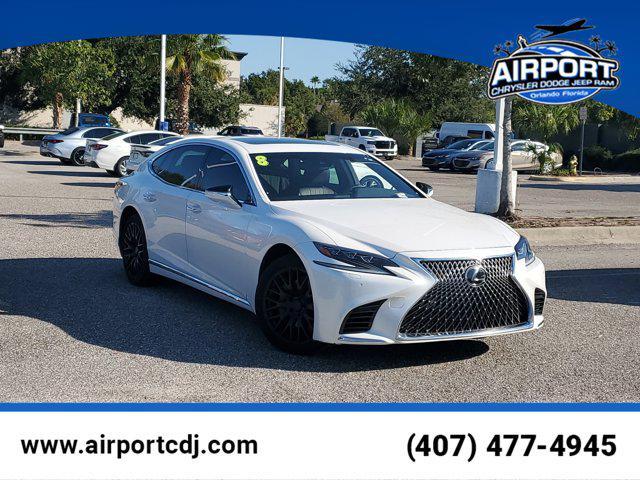 used 2018 Lexus LS 500 car, priced at $35,199