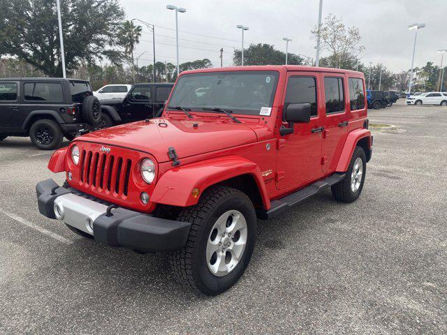 used 2015 Jeep Wrangler Unlimited car, priced at $19,845