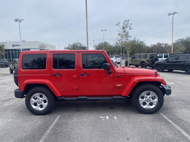 used 2015 Jeep Wrangler Unlimited car, priced at $19,845