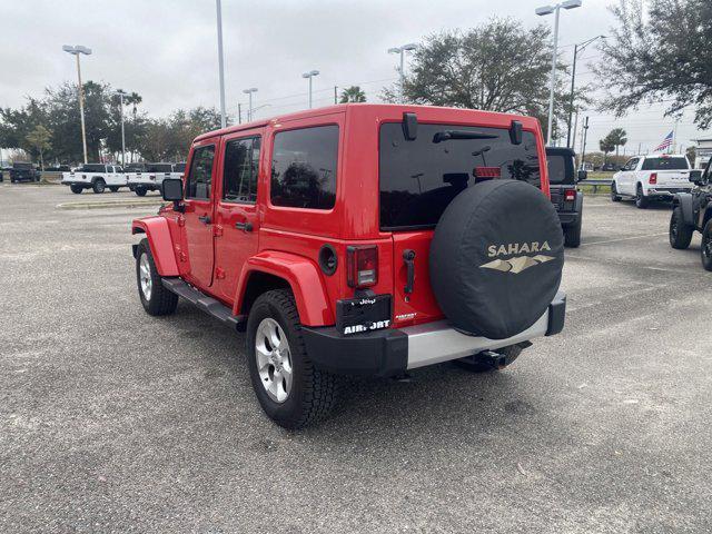 used 2015 Jeep Wrangler Unlimited car, priced at $19,845