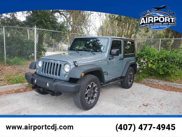 used 2015 Jeep Wrangler car, priced at $15,400