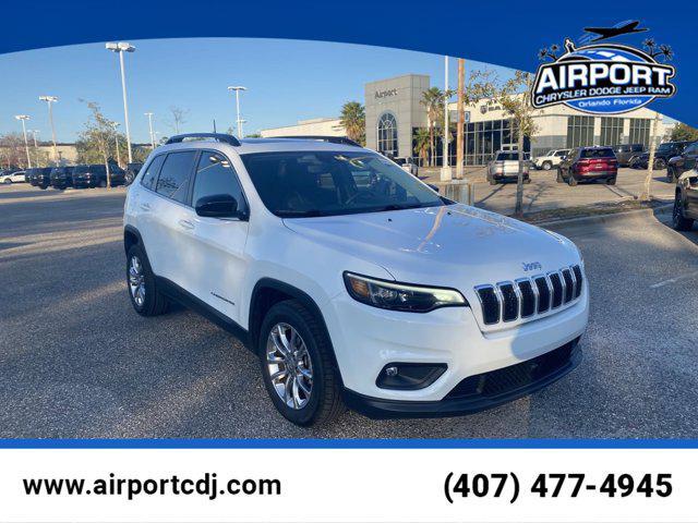 used 2022 Jeep Cherokee car, priced at $19,480