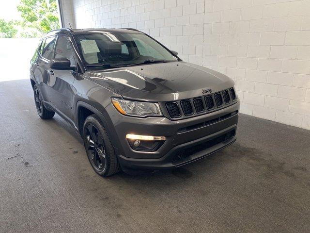 used 2021 Jeep Compass car, priced at $17,787