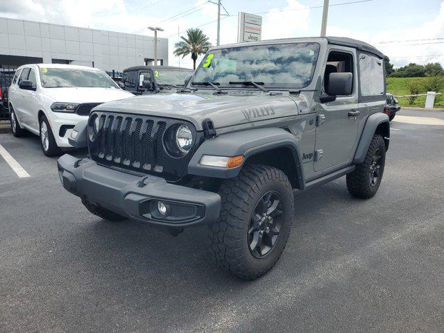 used 2023 Jeep Wrangler car, priced at $29,498