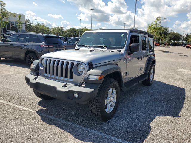 used 2019 Jeep Wrangler Unlimited car, priced at $18,895