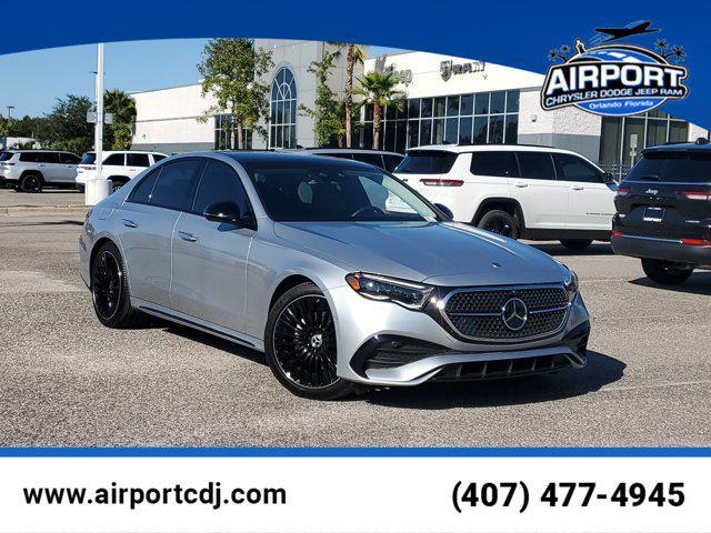 used 2024 Mercedes-Benz E-Class car, priced at $54,980
