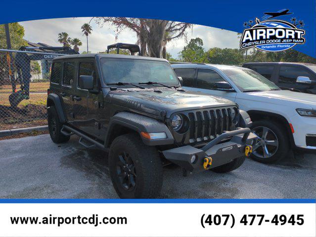 used 2022 Jeep Wrangler car, priced at $28,768