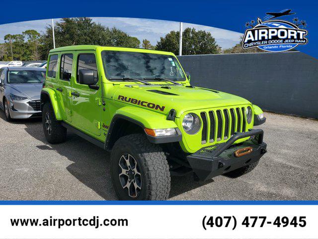 used 2021 Jeep Wrangler Unlimited car, priced at $32,395
