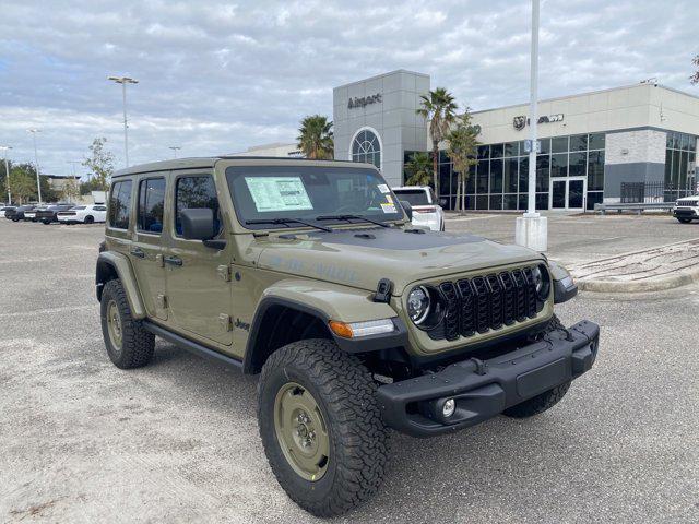 new 2025 Jeep Wrangler 4xe car, priced at $57,995