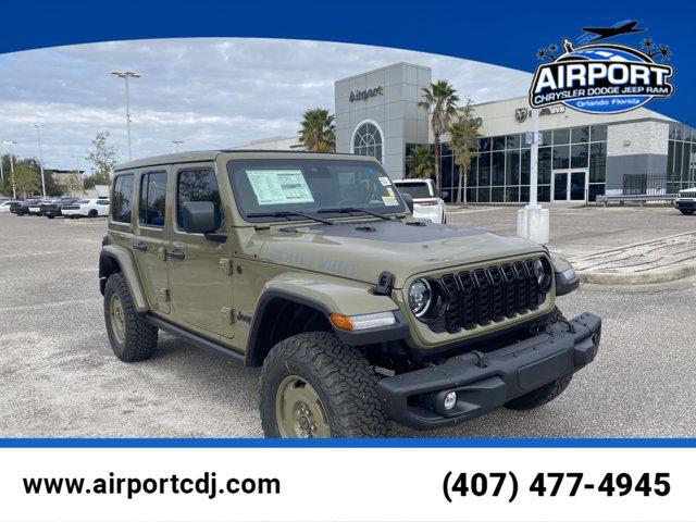 new 2025 Jeep Wrangler 4xe car, priced at $57,995