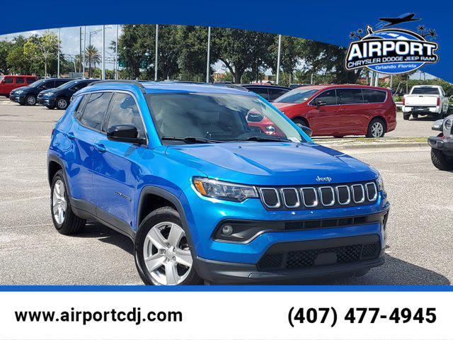 used 2022 Jeep Compass car, priced at $17,397