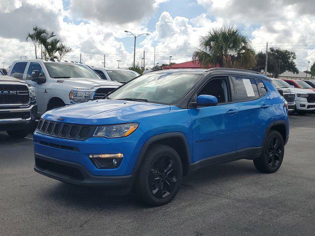 used 2021 Jeep Compass car, priced at $19,435