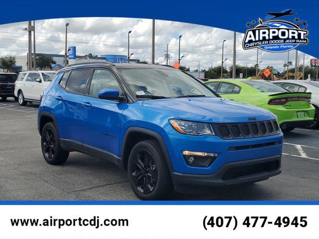 used 2021 Jeep Compass car, priced at $18,945