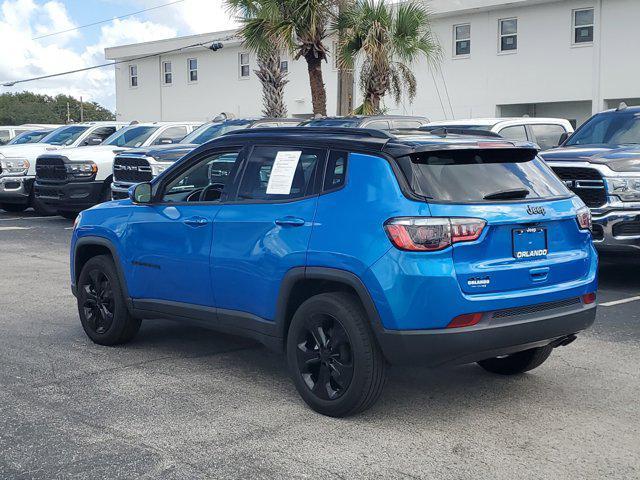 used 2021 Jeep Compass car, priced at $19,435