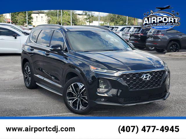 used 2019 Hyundai Santa Fe car, priced at $16,693