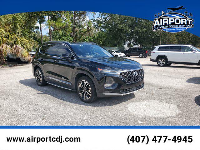 used 2019 Hyundai Santa Fe car, priced at $16,993