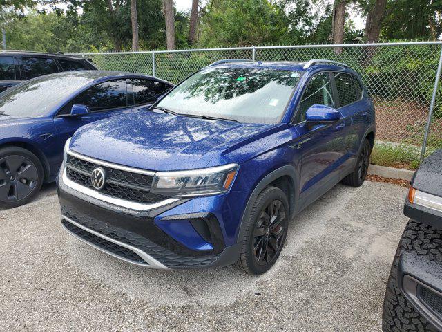 used 2022 Volkswagen Taos car, priced at $19,485