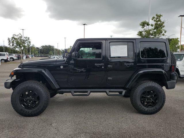 used 2015 Jeep Wrangler Unlimited car, priced at $16,549