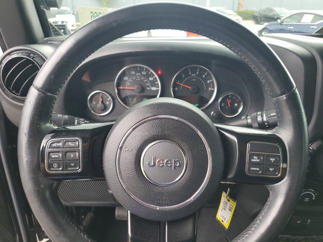 used 2015 Jeep Wrangler Unlimited car, priced at $16,549