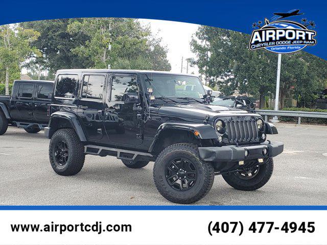 used 2015 Jeep Wrangler Unlimited car, priced at $17,095