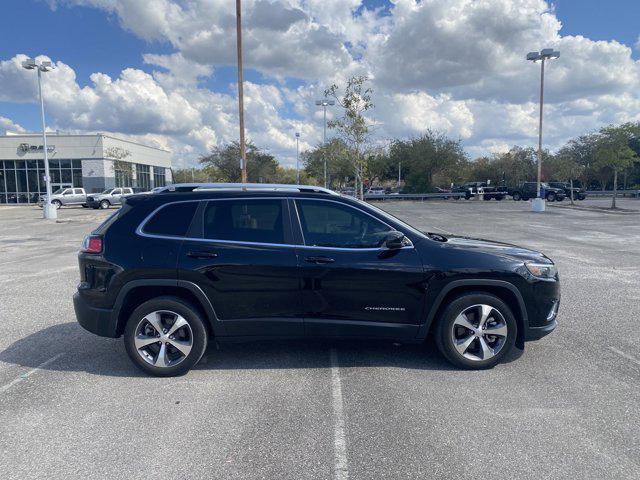 used 2021 Jeep Cherokee car, priced at $19,489