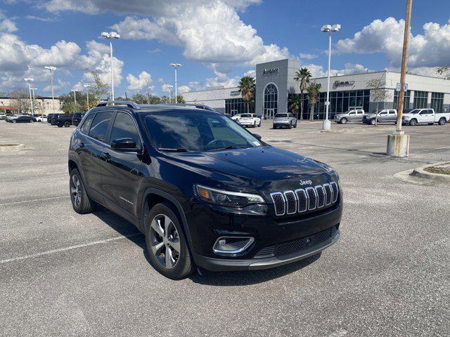 used 2021 Jeep Cherokee car, priced at $19,489