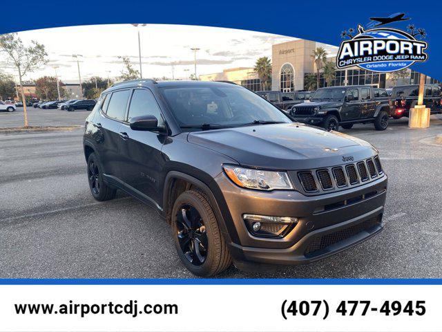 used 2021 Jeep Compass car, priced at $17,880