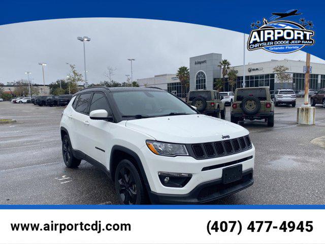 used 2021 Jeep Compass car, priced at $17,580