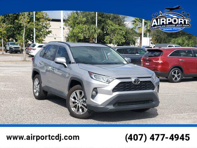 used 2021 Toyota RAV4 car, priced at $22,250