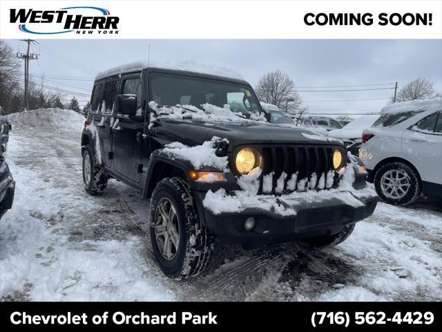 used 2019 Jeep Wrangler Unlimited car, priced at $23,589