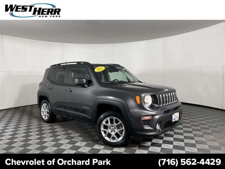 used 2021 Jeep Renegade car, priced at $20,422