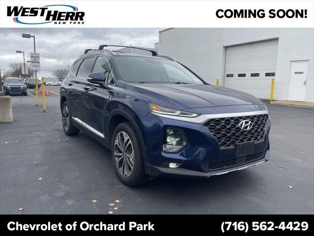 used 2020 Hyundai Santa Fe car, priced at $19,940