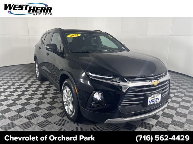 used 2022 Chevrolet Blazer car, priced at $27,415