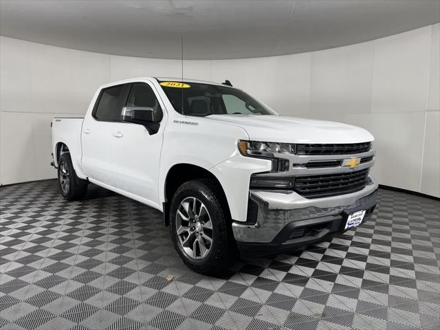 used 2021 Chevrolet Silverado 1500 car, priced at $34,227