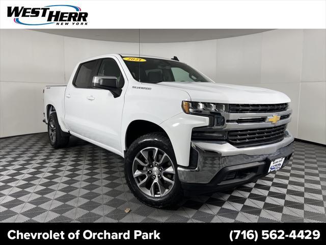 used 2021 Chevrolet Silverado 1500 car, priced at $34,227