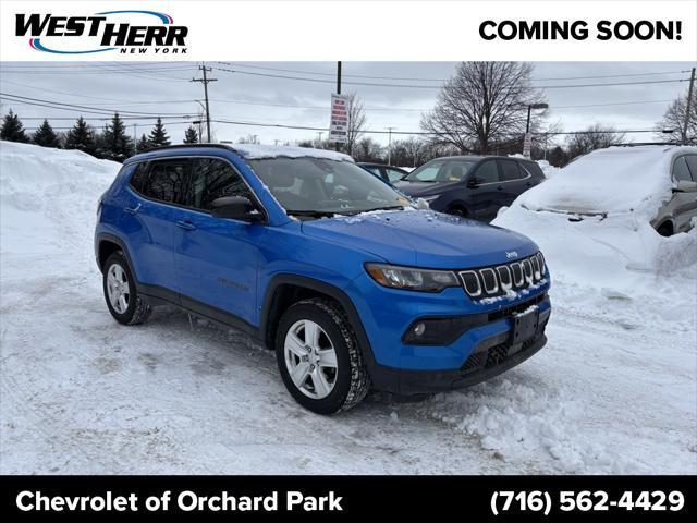 used 2022 Jeep Compass car, priced at $21,932