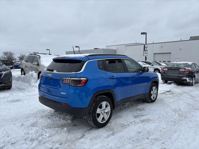 used 2022 Jeep Compass car, priced at $21,932