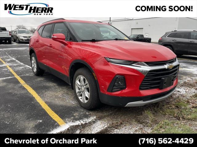 used 2021 Chevrolet Blazer car, priced at $23,956