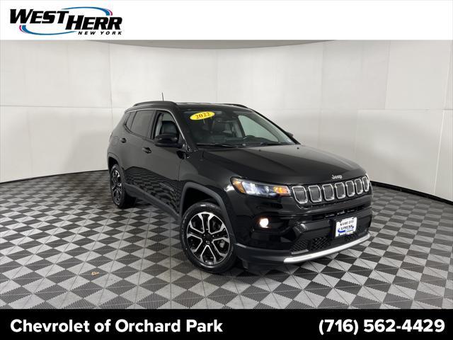 used 2022 Jeep Compass car, priced at $23,431