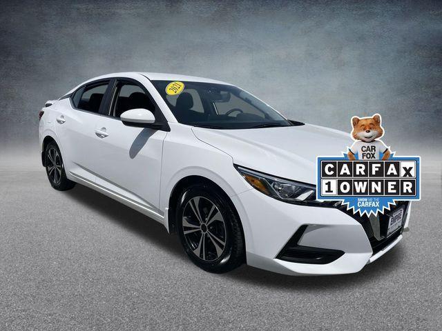 used 2021 Nissan Sentra car, priced at $15,490