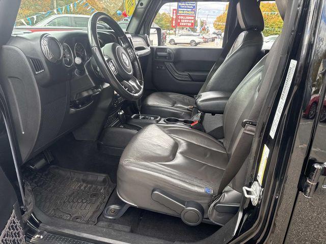 used 2016 Jeep Wrangler Unlimited car, priced at $18,510