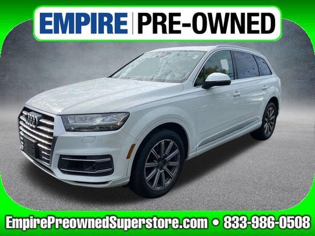 used 2018 Audi Q7 car, priced at $22,500