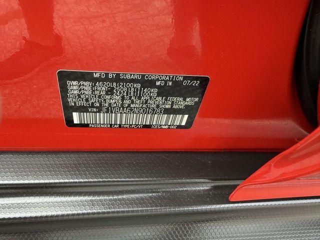 used 2022 Subaru WRX car, priced at $25,990