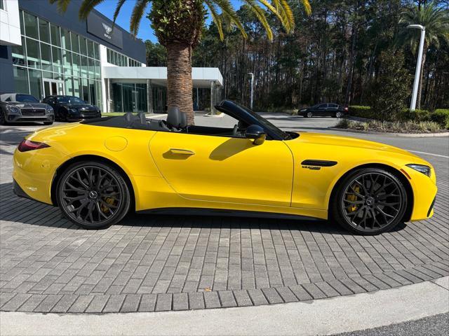 used 2022 Mercedes-Benz AMG SL 63 car, priced at $115,000