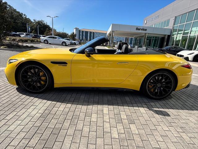 used 2022 Mercedes-Benz AMG SL 63 car, priced at $115,000