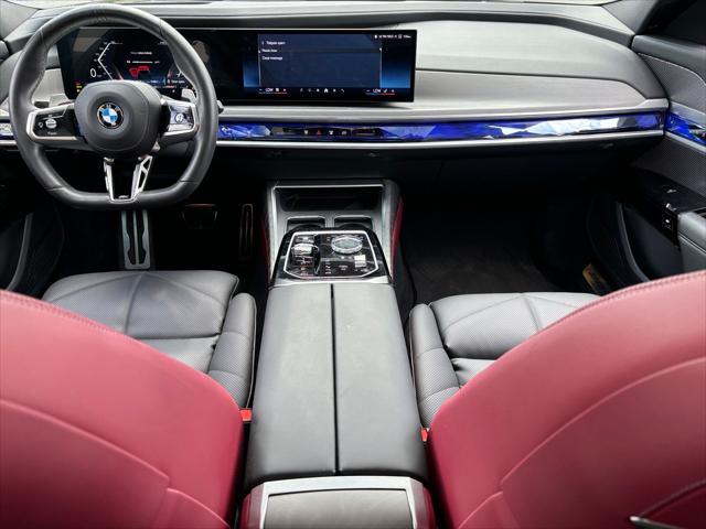 used 2023 BMW 740 car, priced at $73,500