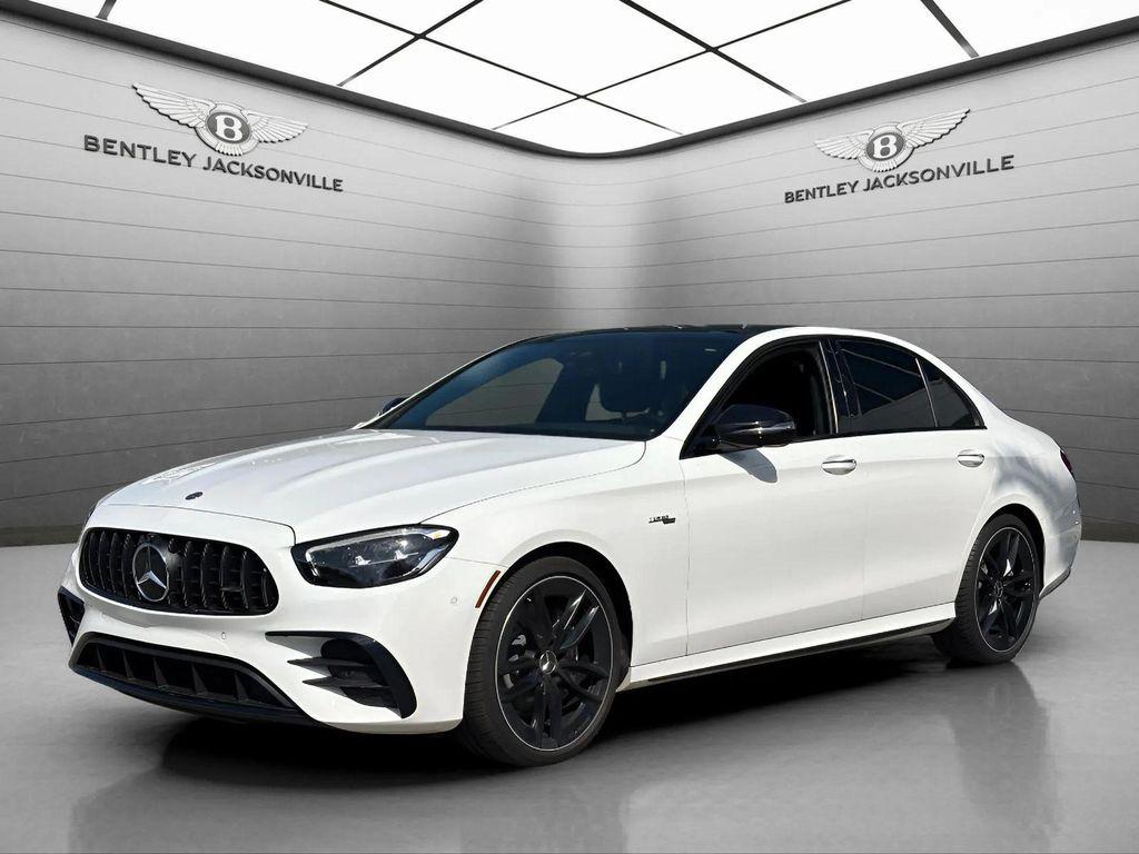 used 2021 Mercedes-Benz AMG E 53 car, priced at $53,500